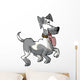 Prancing Dog Wall Decal