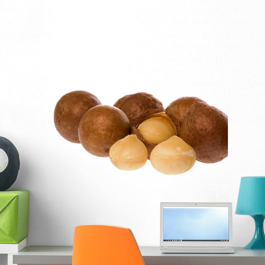 Macro Image Macadamia Nuts Wall Decal