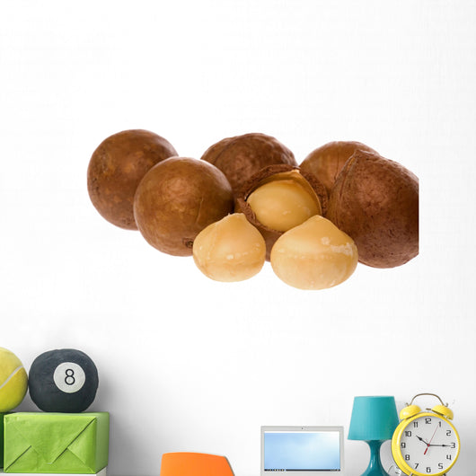 Macro Image Macadamia Nuts Wall Decal