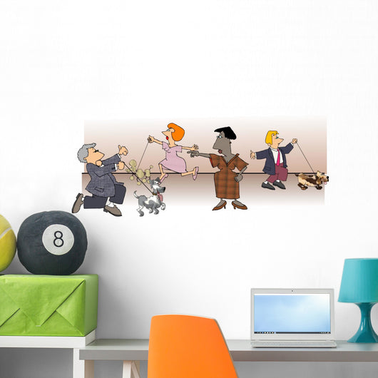 Dog Show Wall Decal