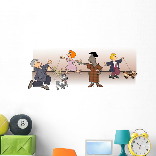 Dog Show Wall Decal