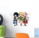Three Little Fairy Friends Wall Decal