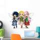 Three Little Fairy Friends Wall Decal
