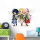 Three Little Fairy Friends Wall Decal