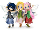Three Little Fairy Friends Wall Decal
