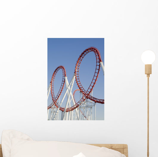 Roller Coaster Wall Decal