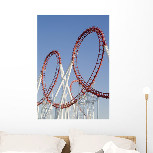Roller Coaster Wall Decal