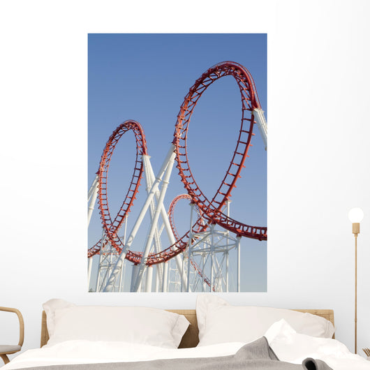 Roller Coaster Wall Decal