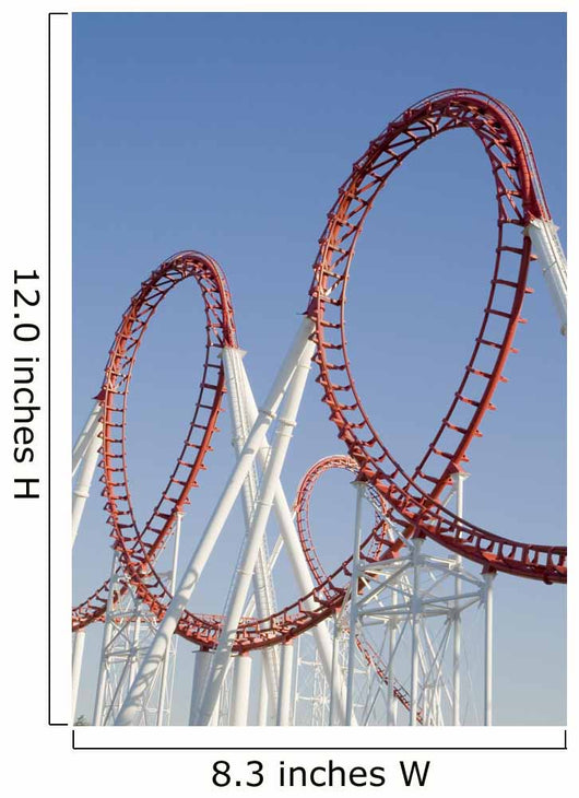 Roller Coaster Wall Decal