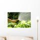 Watering Plants with Garden Wall Decal