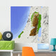 West Bank and Gaza Wall Decal