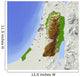 West Bank and Gaza Wall Decal