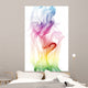 Colorful Rainbow Smoke Wall Decal