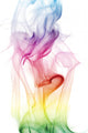 Colorful Rainbow Smoke Wall Decal