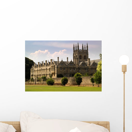 Oxford University College Buildings Wall Decal
