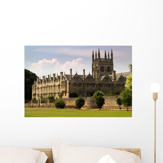 Oxford University College Buildings Wall Decal