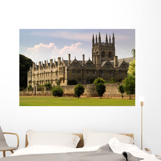 Oxford University College Buildings Wall Decal