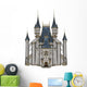 Castle 3D Render Wall Decal