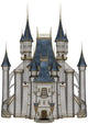 Castle 3D Render Wall Decal