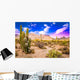 Arizona Desert Ladscape Wall Decal