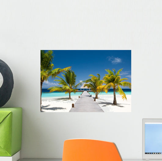Maldivian Ocean Flair Wall Decal