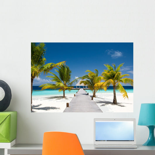 Maldivian Ocean Flair Wall Decal