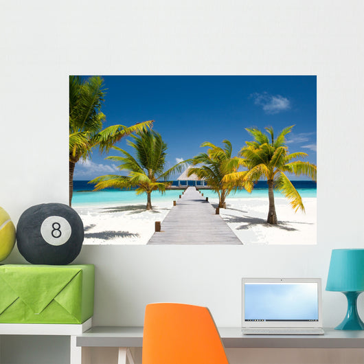 Maldivian Ocean Flair Wall Decal