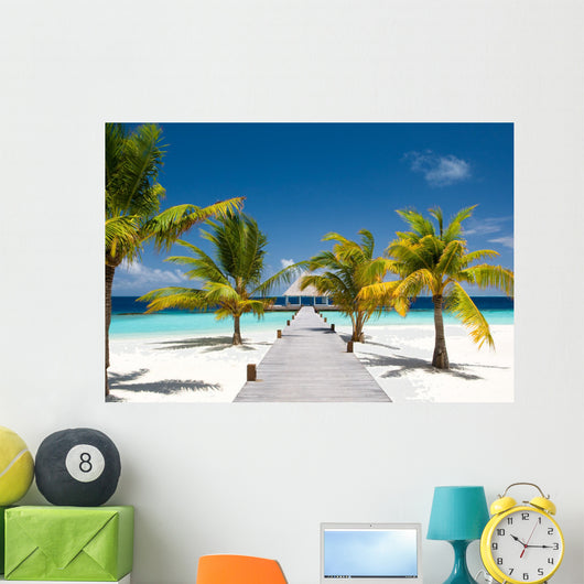 Maldivian Ocean Flair Wall Decal