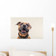 Bulldogge Portrait Wall Decal