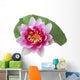 Pink Lotus Lily Flower Wall Decal