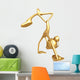 Break-dancer Wall Decal