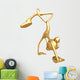 Break-dancer Wall Decal