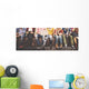 Teenagers Young Team Together Wall Decal Panoramic Wall Decal