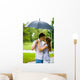 Portrait Romantic Couple Embracing Wall Decal