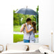 Portrait Romantic Couple Embracing Wall Decal