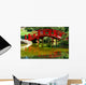 Small Japanese Garden Wall Decal