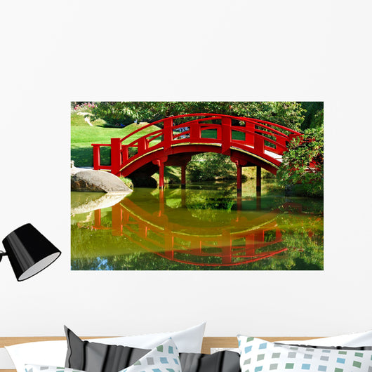 Small Japanese Garden Wall Decal