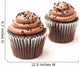 Chocolate Cupcakes Wall Decal