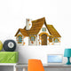 Little Old Fantasy Cottage Wall Decal