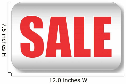 Sale Button Wall Decal