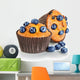 Blueberry Muffins Wall Decal