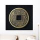 Chinese Feng Shui Coin Wall Decal