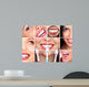 Smiling Young Woman Wall Decal