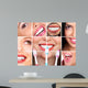 Smiling Young Woman Wall Decal