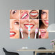 Smiling Young Woman Wall Decal