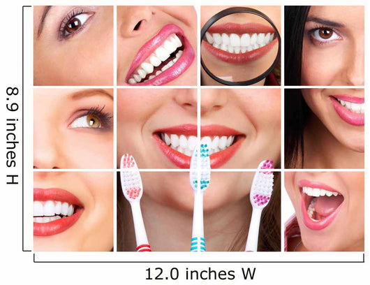 Smiling Young Woman Wall Decal