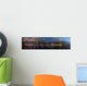 Hong Kong Cityscape Night Wall Decal