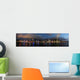 Hong Kong Cityscape Night Wall Decal