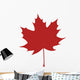 Red Organic and Natural Wall Decal