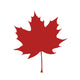 Red Organic and Natural Wall Decal